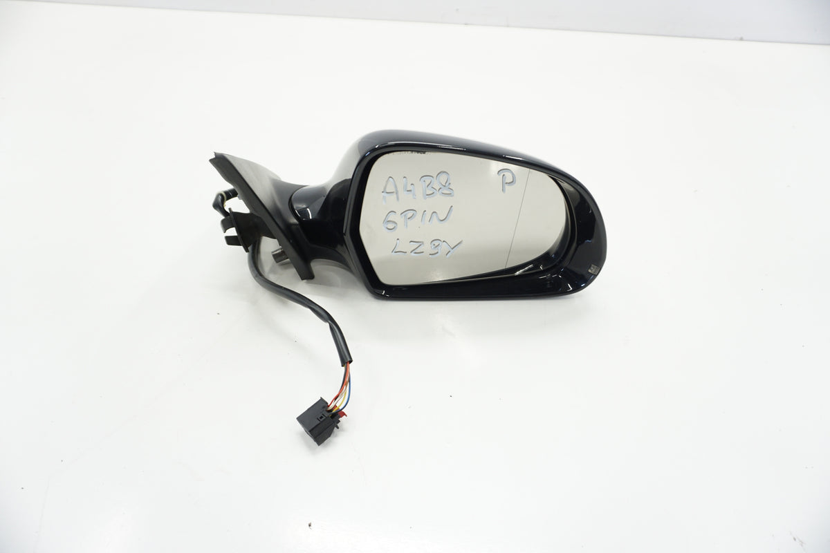 AUDI A4 B8 MIRROR RIGHT 6PIN LZ9Y ENGLISH UK
