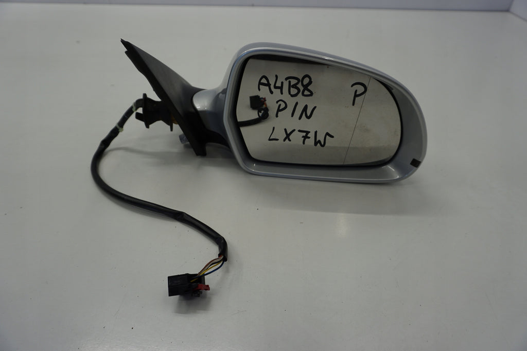 AUDI A4 B8 STATION WAGON MIRROR RIGHT 6PIN LX7W ENGLISH UK