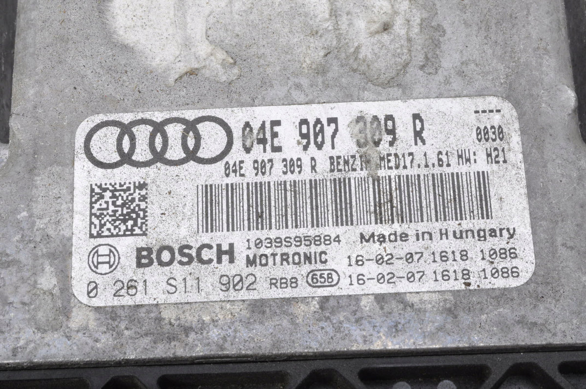 AUDI A4 B9 1.4 TFSI 150KM DRIVER ENGINE COMPUTER 04E907309R