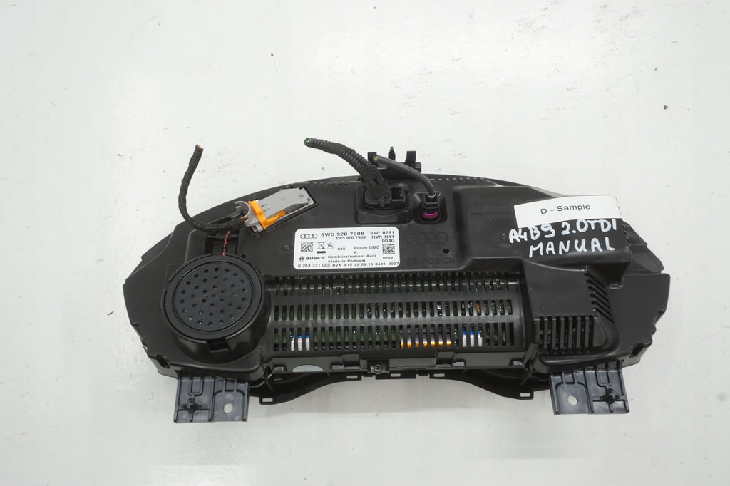 AUDI A4 B9 15R COUNTER CLOCK DISPLAY VIRTUAL 8W5920790B