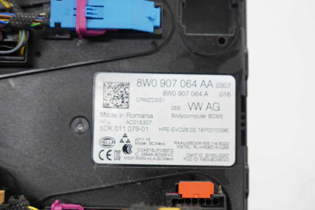 AUDI A4 B9 16R 1.4 TSI COMFORT CONTROLLER MODULE 8IN0907064AA