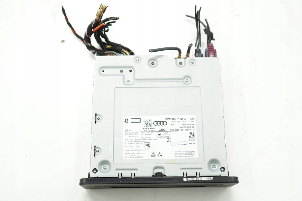 AUDI A4 B9 16R CARD NAVIGATION READER SD 8W0035192B