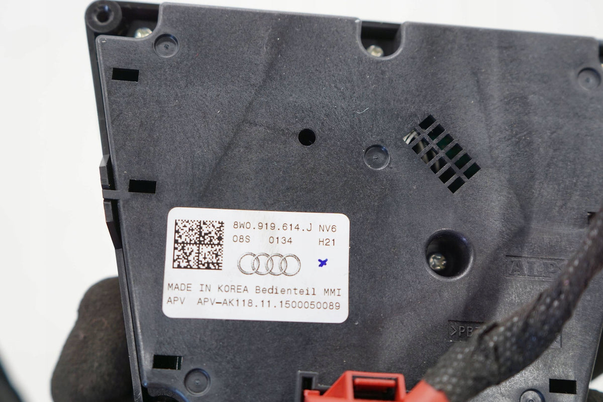 AUDI A4 B9 16R CONTROL PANEL RADIO MMI 8W0919614J