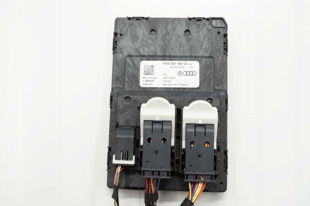 AUDI A4 B9 17R COMFORT CONTROLLER MODULE 8W0907063CA