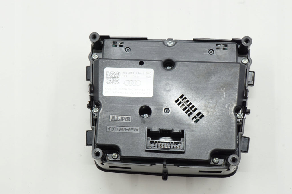 AUDI A4 B9 17R CONTROL PANEL MMI 8W0919614M