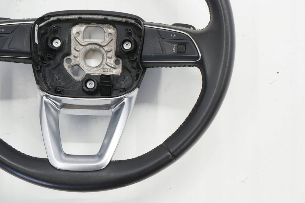 AUDI A4 B9 18R STEERING WHEEL LEATHER MULTI 4M0419689