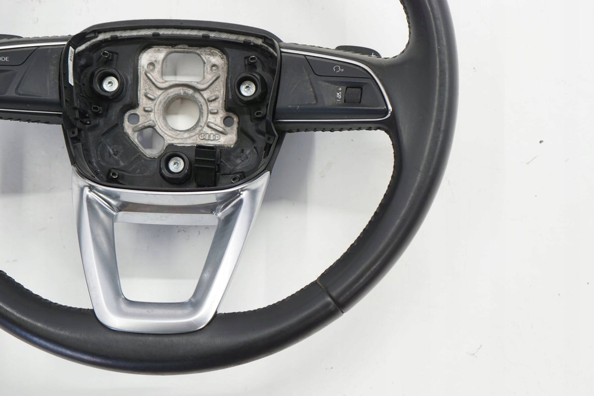 AUDI A4 B9 18R STEERING WHEEL LEATHER MULTI 4M0419689
