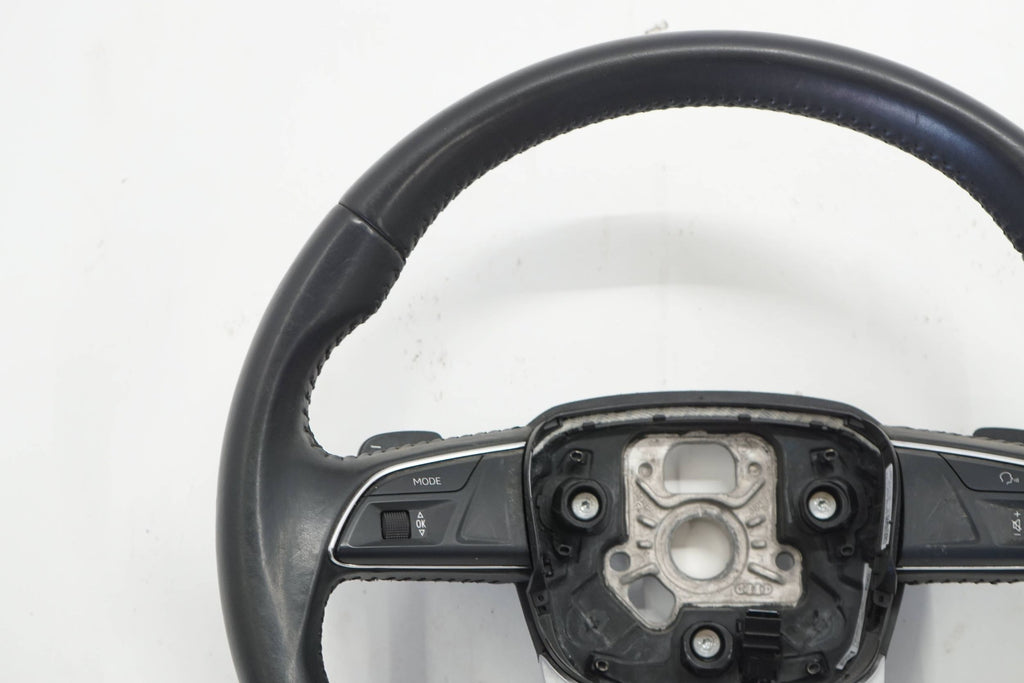 AUDI A4 B9 18R STEERING WHEEL LEATHER MULTI 4M0419689