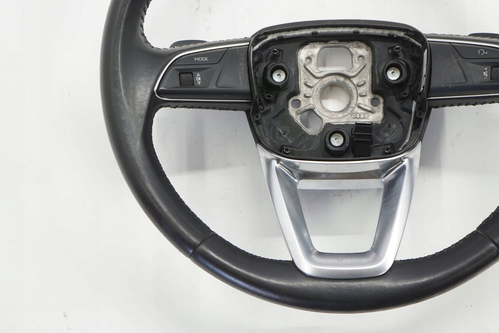 AUDI A4 B9 18R STEERING WHEEL LEATHER MULTI 4M0419689