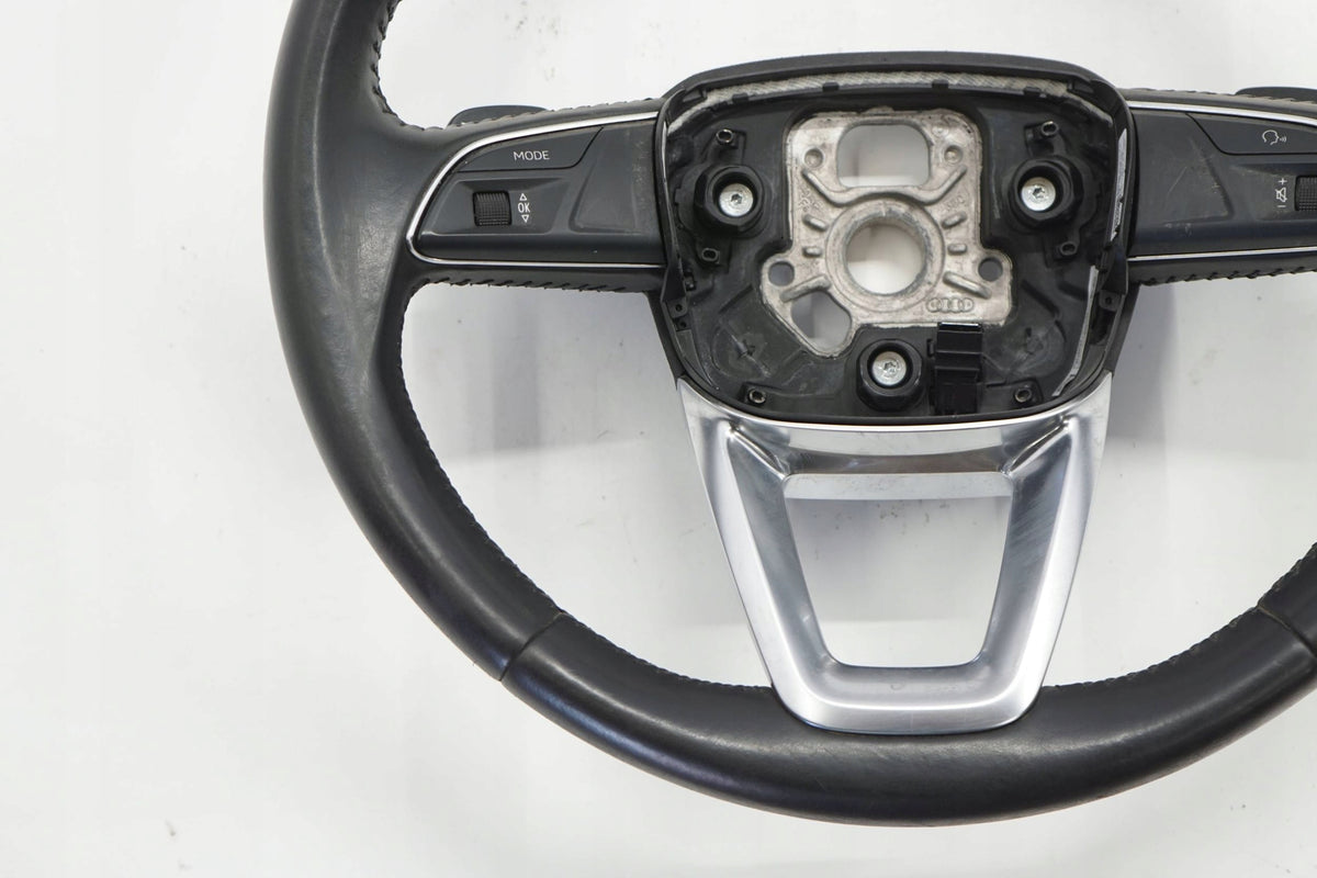 AUDI A4 B9 18R STEERING WHEEL LEATHER MULTI 4M0419689