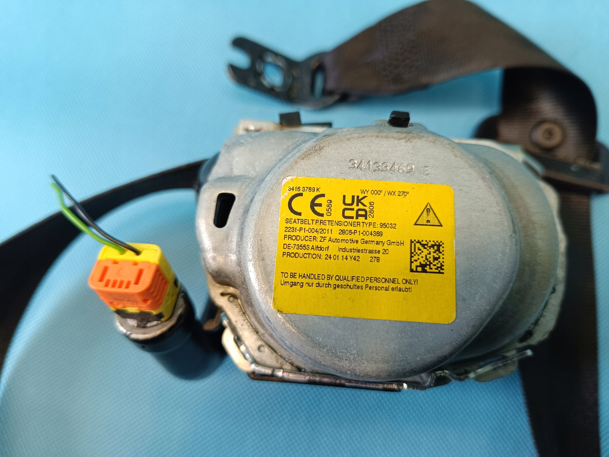 AUDI A4 B9 2024 R AVANT 2,0 TFSI 110KW SEAT BELT REAR LEFT