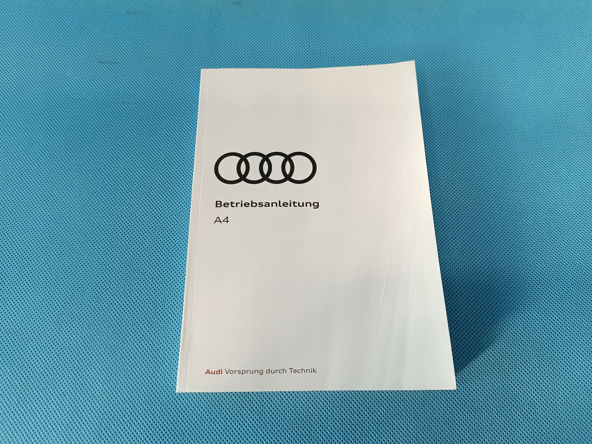 AUDI A4 B9 2024 R AVANT 2,0 TFSI 110KW USER MANUAL 8W1012705AM