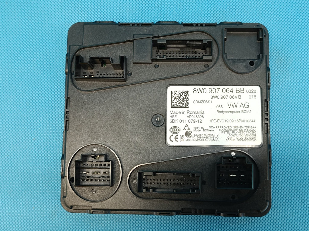 AUDI A4 B9 8W 2.0 TDI 2016R COMFORT CONTROLLER MODULE BCM 2 8W0907064BB