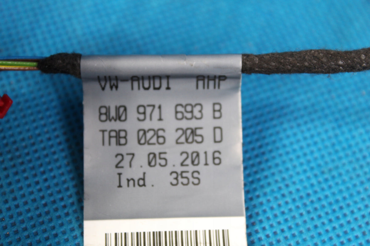 AUDI A4 B9 8W HARNESS DOOR UPHOLSTERY REAR 8W0971693B 2016R