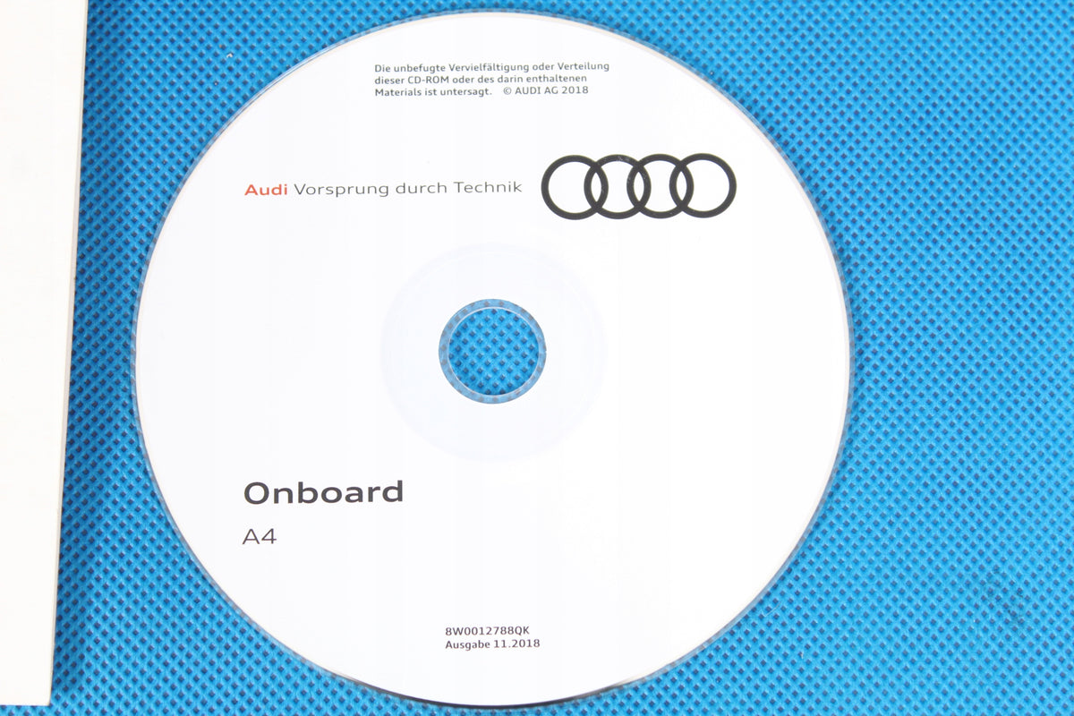 AUDI A4 B9 8W ONBOARD MANUAL NAVIGATION BOARD 8W0012788QK 2019R