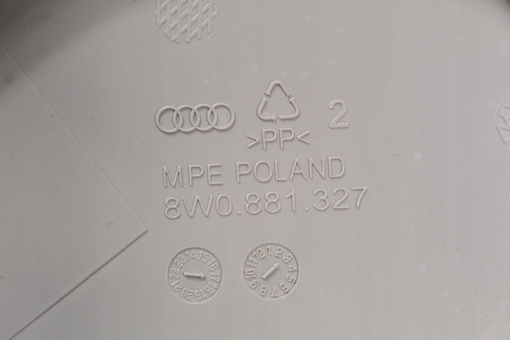 AUDI A4 B9 8W SEAT FRAME COVER LEFT FRONT 8W0881327