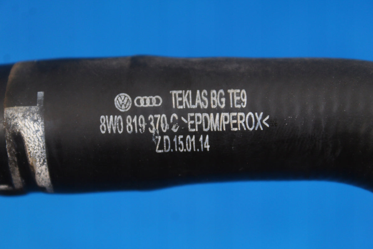 AUDI A4 B9 8W WATER HOSE 8IN0819370C 2016R 8IN0819370C