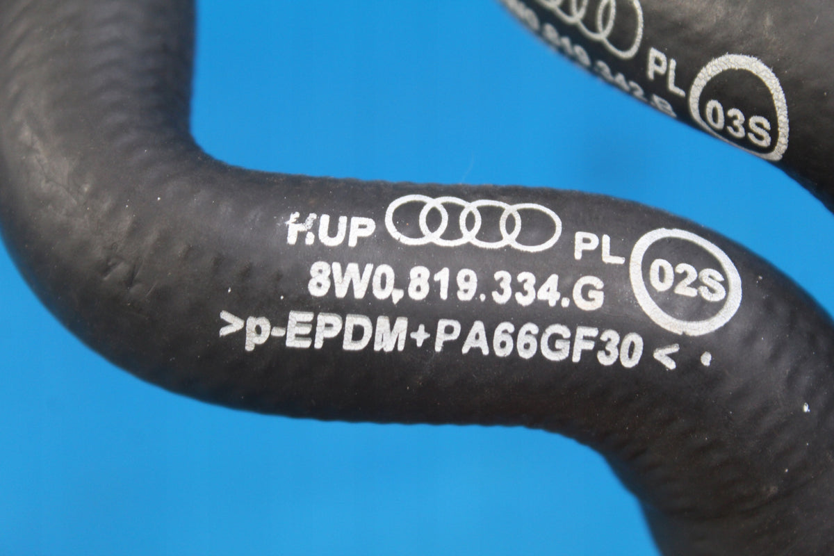 AUDI A4 B9 8W WATER HOSES 04L819342B 04L819334G 2016R
