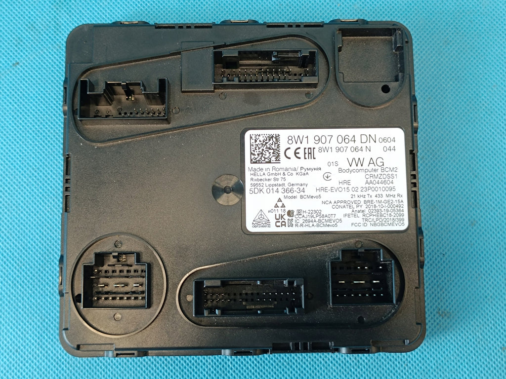 AUDI A4 B9 AVANT 2.0 TFSI 150KW 2023 R COMFORT CONTROLLER MODULE 8W1907064DN