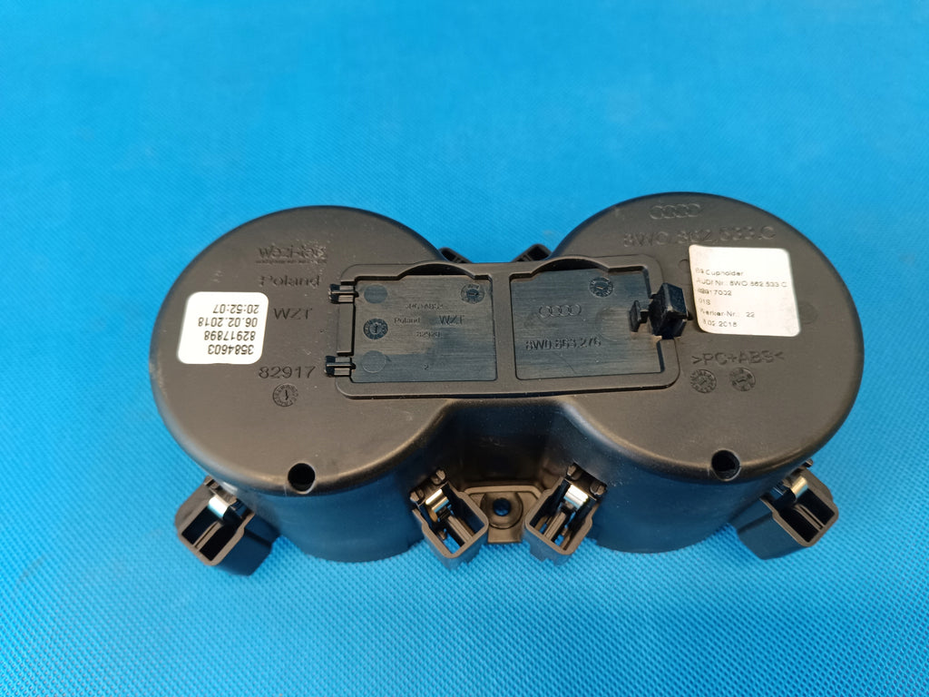AUDI A4 B9 AVANT S-LINE 2018R CUPHOLDER CUP HOLDER 8IN0862533C