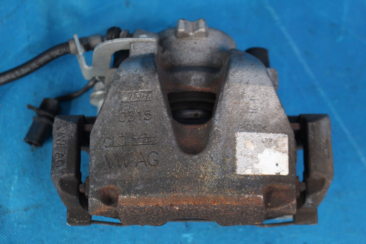 AUDI A4 B9 BRAKE CALIPER FRONT LEFT DISCS 314mm 2017R