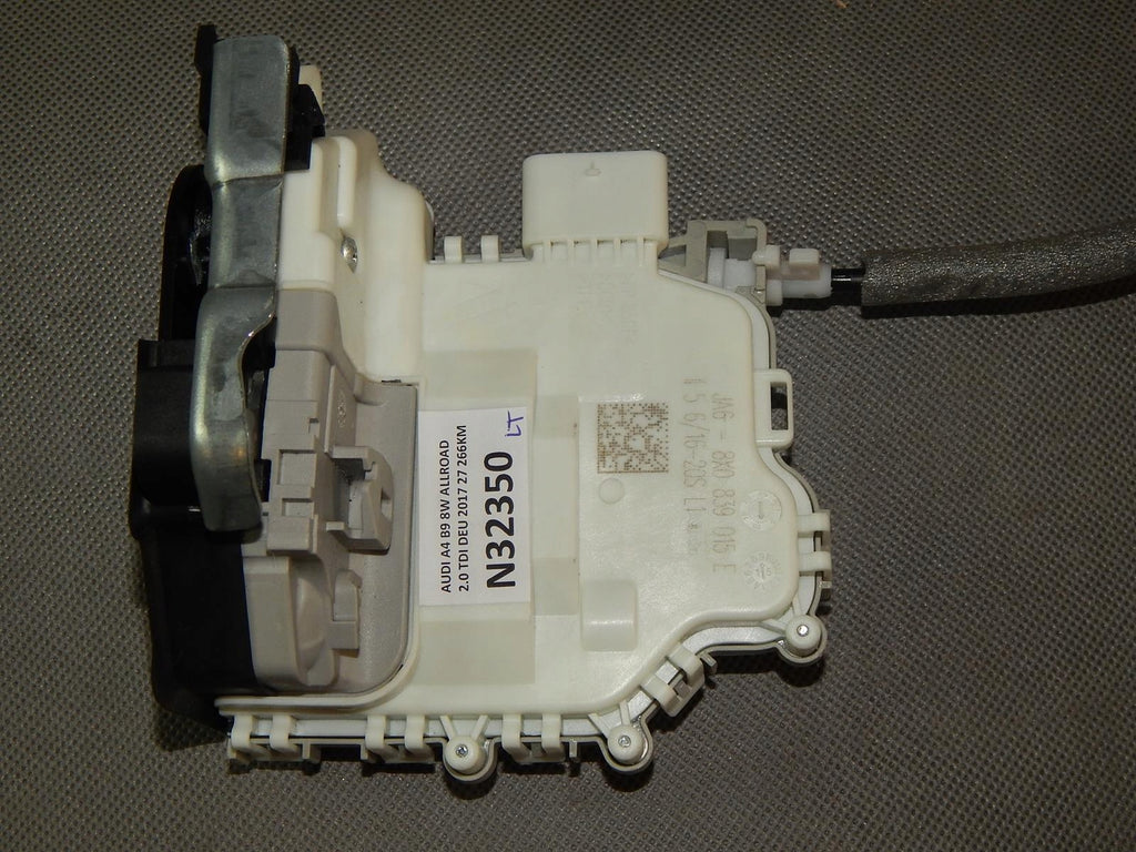 AUDI A4 B9 DOOR LOCK LEFT REAR 8X0839015E