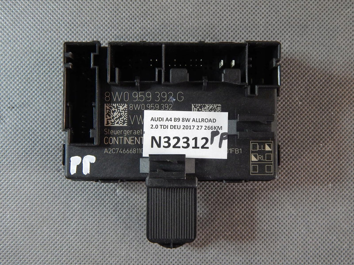 AUDI A4 B9 DOOR MODULE RIGHT FRONT 8W0959392G