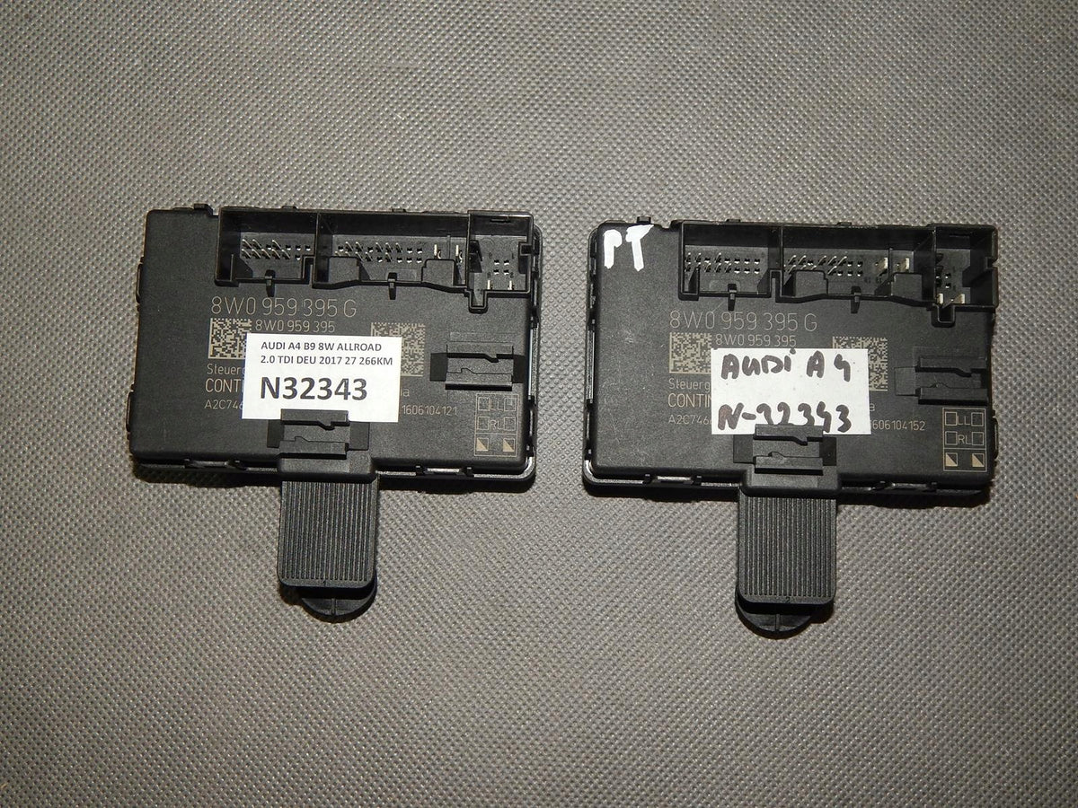 AUDI A4 B9 DOOR MODULE RIGHT REAR 8W0959395G