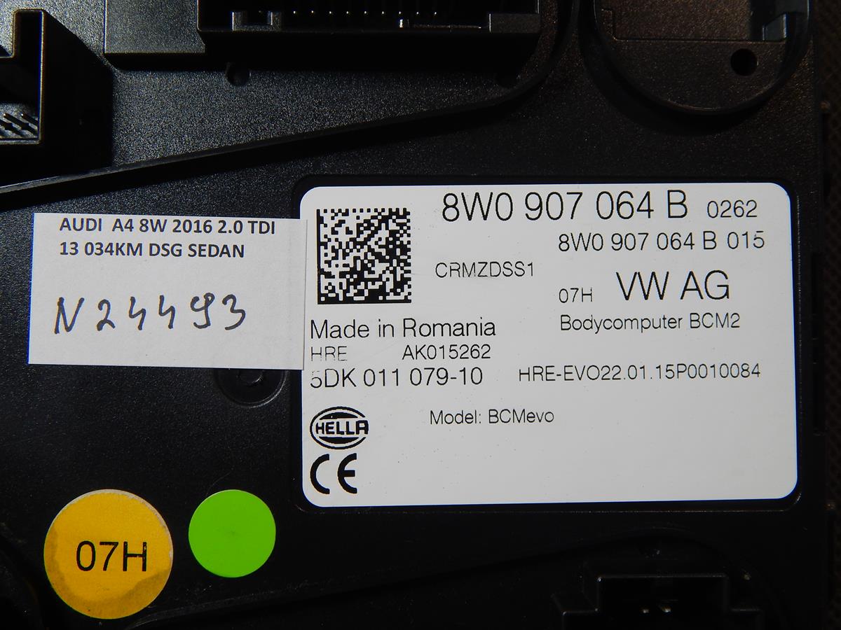 AUDI A4 B9 MODULE DRIVER COMFORT LED 8IN0907064B