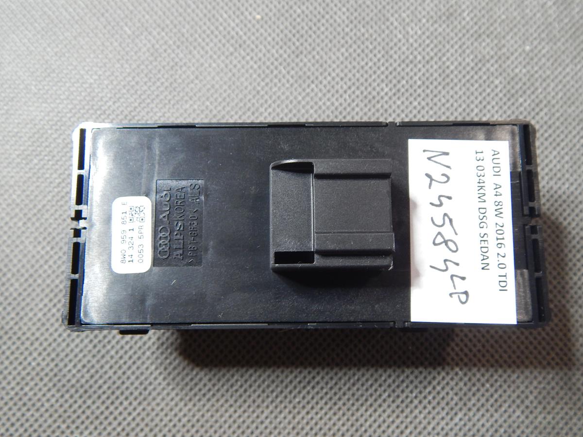 AUDI A4 B9 WINDOW CONTROL PANEL 8IN0959851E