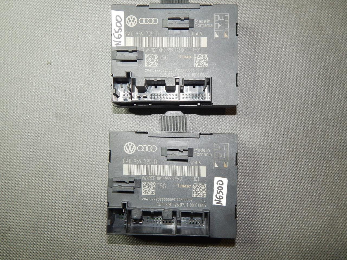 AUDI A4 S4 8K DOOR CONTROLLER MODULE 8K0959795D