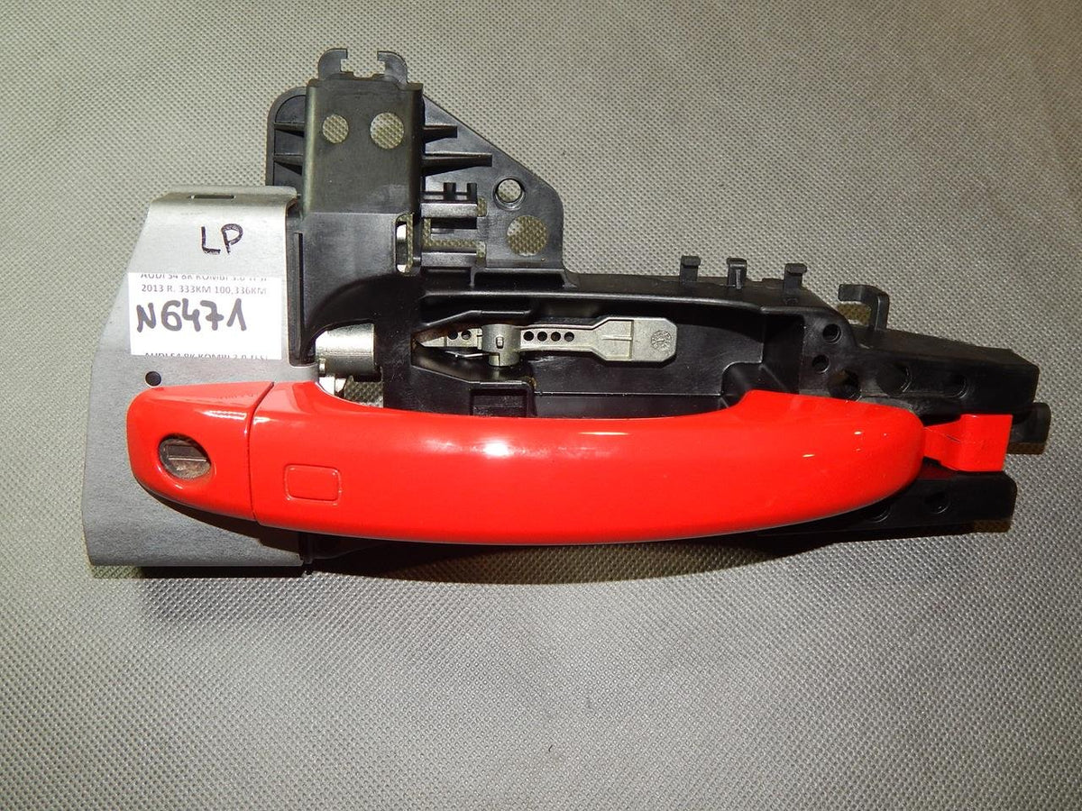 AUDI A4 S4 8K EXTERIOR DOOR HANDLE LEFT FRONT LZ3M