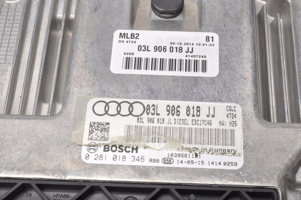 AUDI A5 2.0 TDI COMPUTER ENGINE CONTROLLER 03L906018JJ