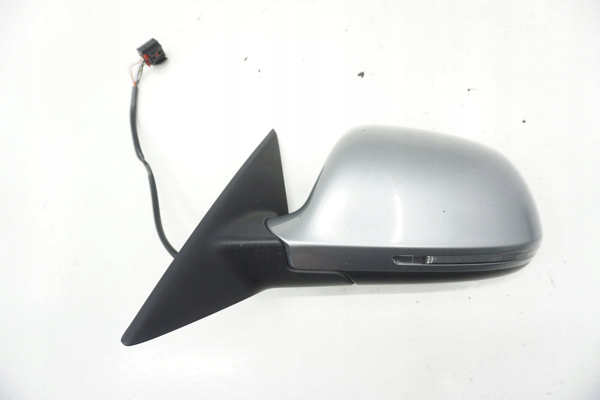 AUDI A5 8T COUPE MIRROR LEFT 6PIN LY7G ENGLISH