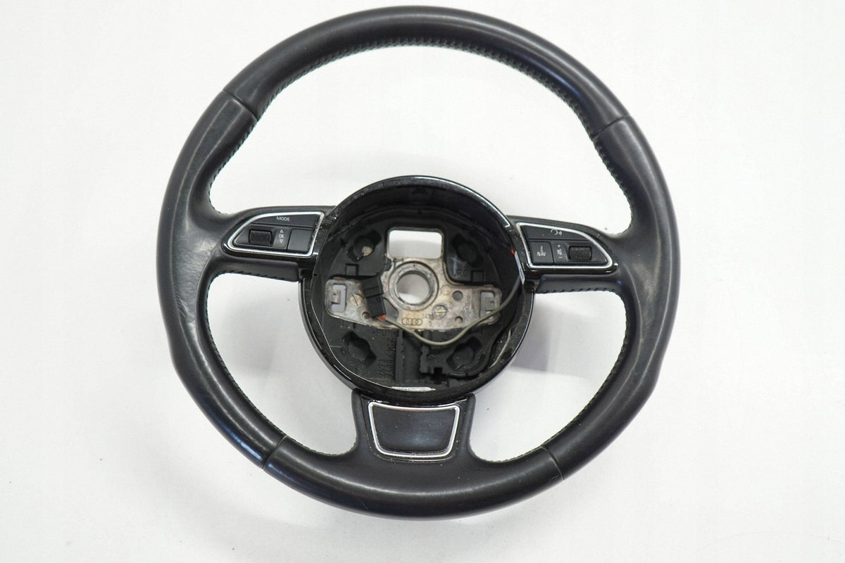 AUDI A5 8T LIFT 12R STEERING WHEEL LEATHER BLACK MULTI 8K0419091BM