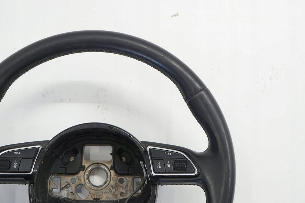 AUDI A5 8T LIFT 13R STEERING WHEEL LEATHER BLACK MULTI 8K0419091BM