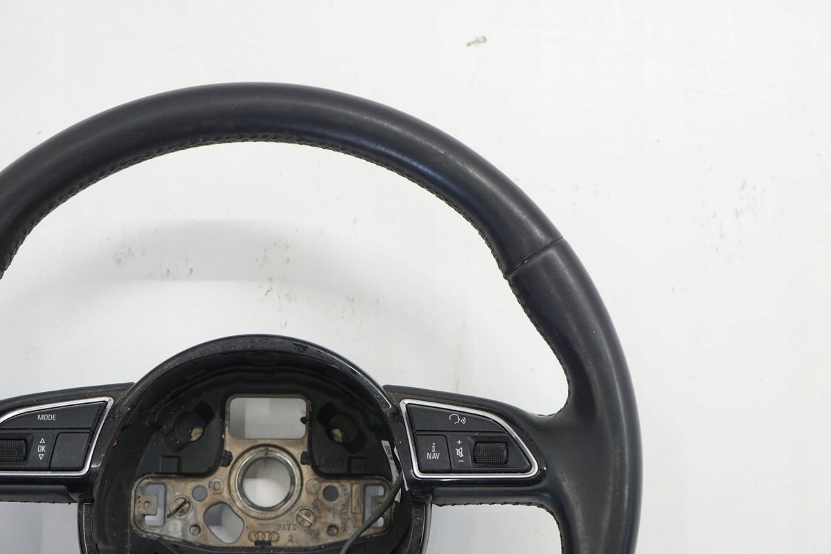AUDI A5 8T LIFT 13R STEERING WHEEL LEATHER BLACK MULTI 8K0419091BM