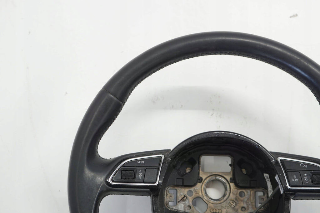 AUDI A5 8T LIFT 13R STEERING WHEEL LEATHER BLACK MULTI 8K0419091BM