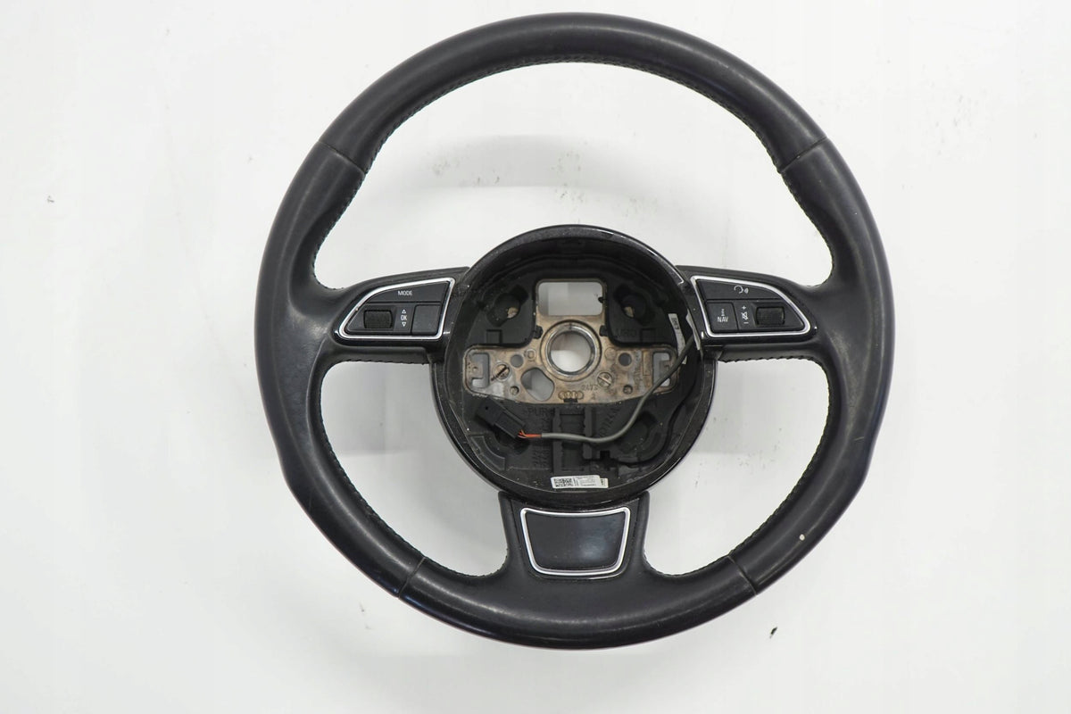 AUDI A5 8T LIFT 13R STEERING WHEEL LEATHER BLACK MULTI 8K0419091BM