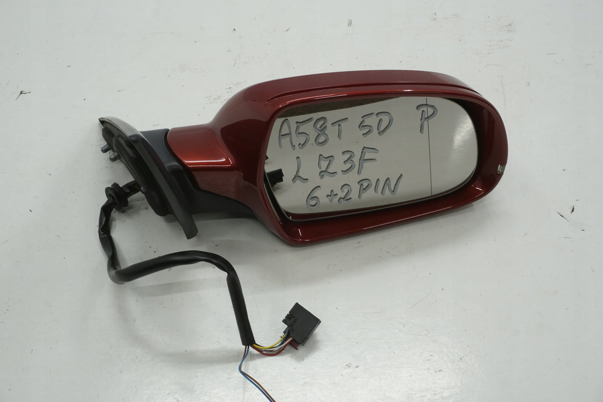 AUDI A5 8T SPORTBACK 10R MIRROR RIGHT 8PIN LZ3F ANGLIK UK