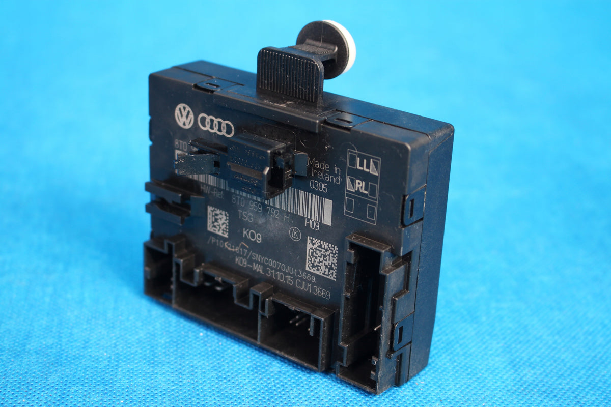 AUDI A5 8T3 DOOR MODULE FRONT LEFT 8T0959792Q 2016R