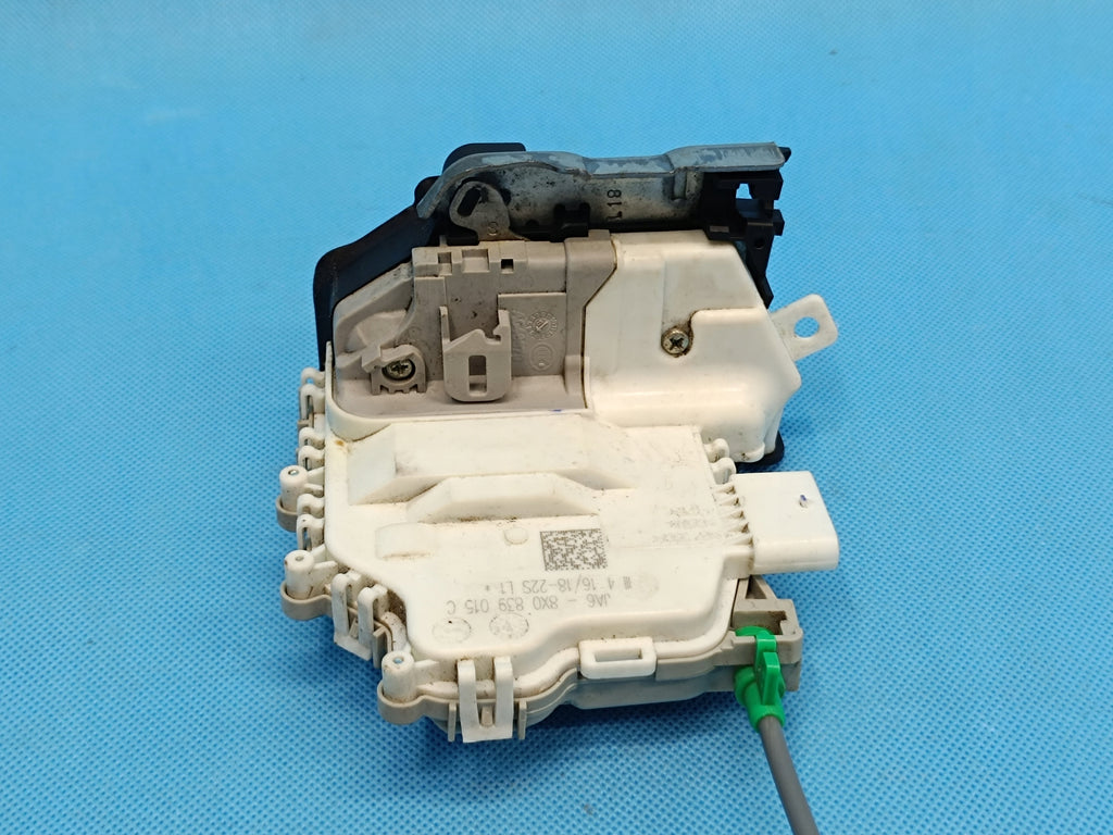 AUDI A5 F5 SPORTBACK 2.0 TDI 140KW 2018 R DOOR LOCK LEFT REAR 8X0839015C
