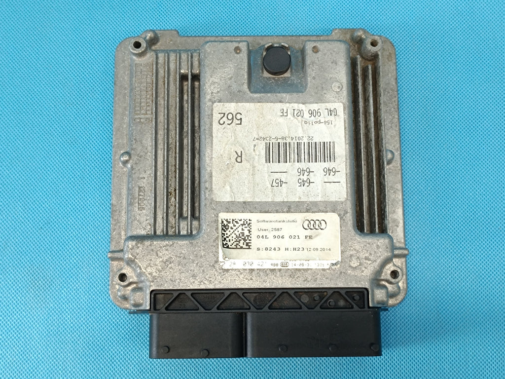AUDI A6 4G C7 2.0 TDI COMPUTER ENGINE DRIVER 04L906021FE LEGAL