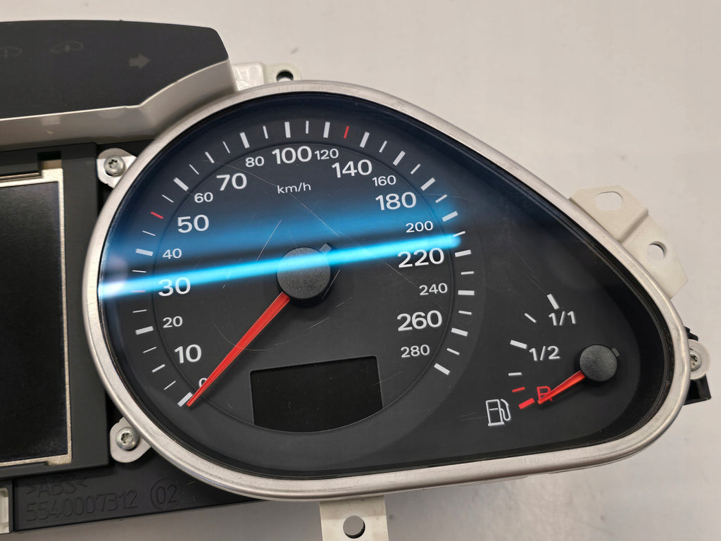 AUDI A6 C6 06R COUNTER CLOCK 2.4 V6 EUROPE AUTOMATIC