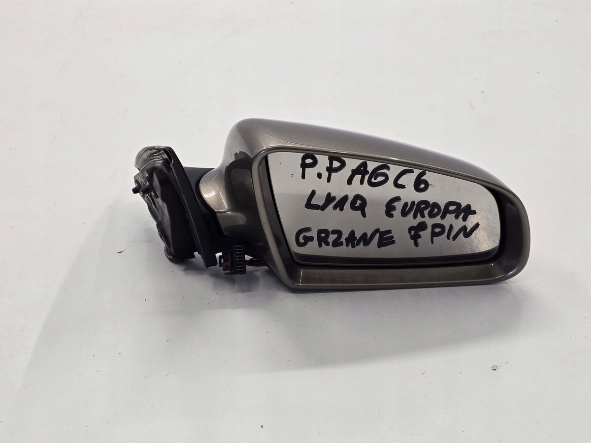AUDI A6 C6 06R MIRROR RIGHT 7PIN LY1Q EUROPE