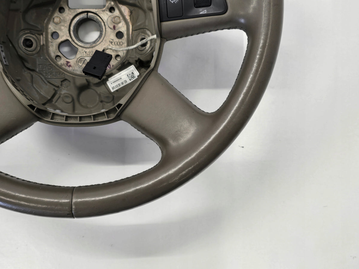 AUDI A6 C6 06R STEERING WHEEL MULTIFUCTION 4F0419091AH