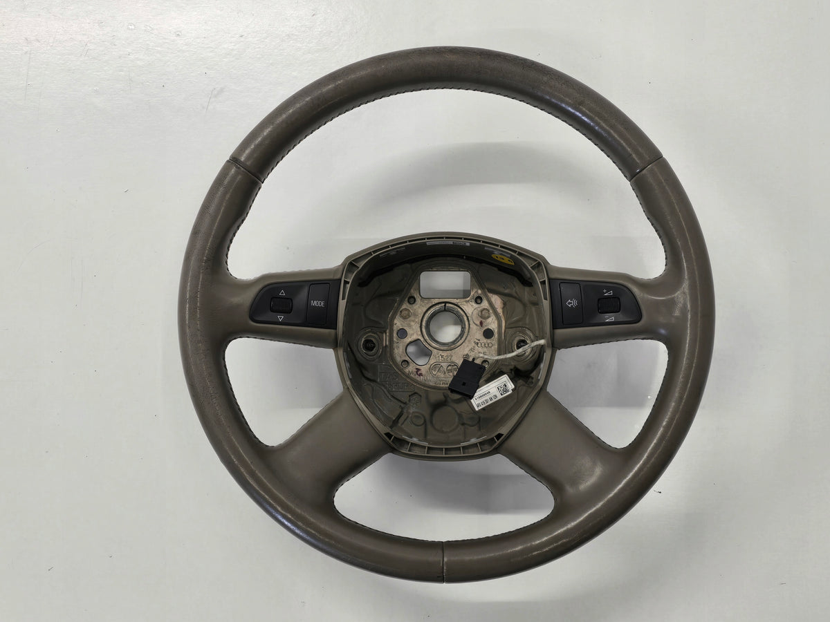 AUDI A6 C6 06R STEERING WHEEL MULTIFUCTION 4F0419091AH