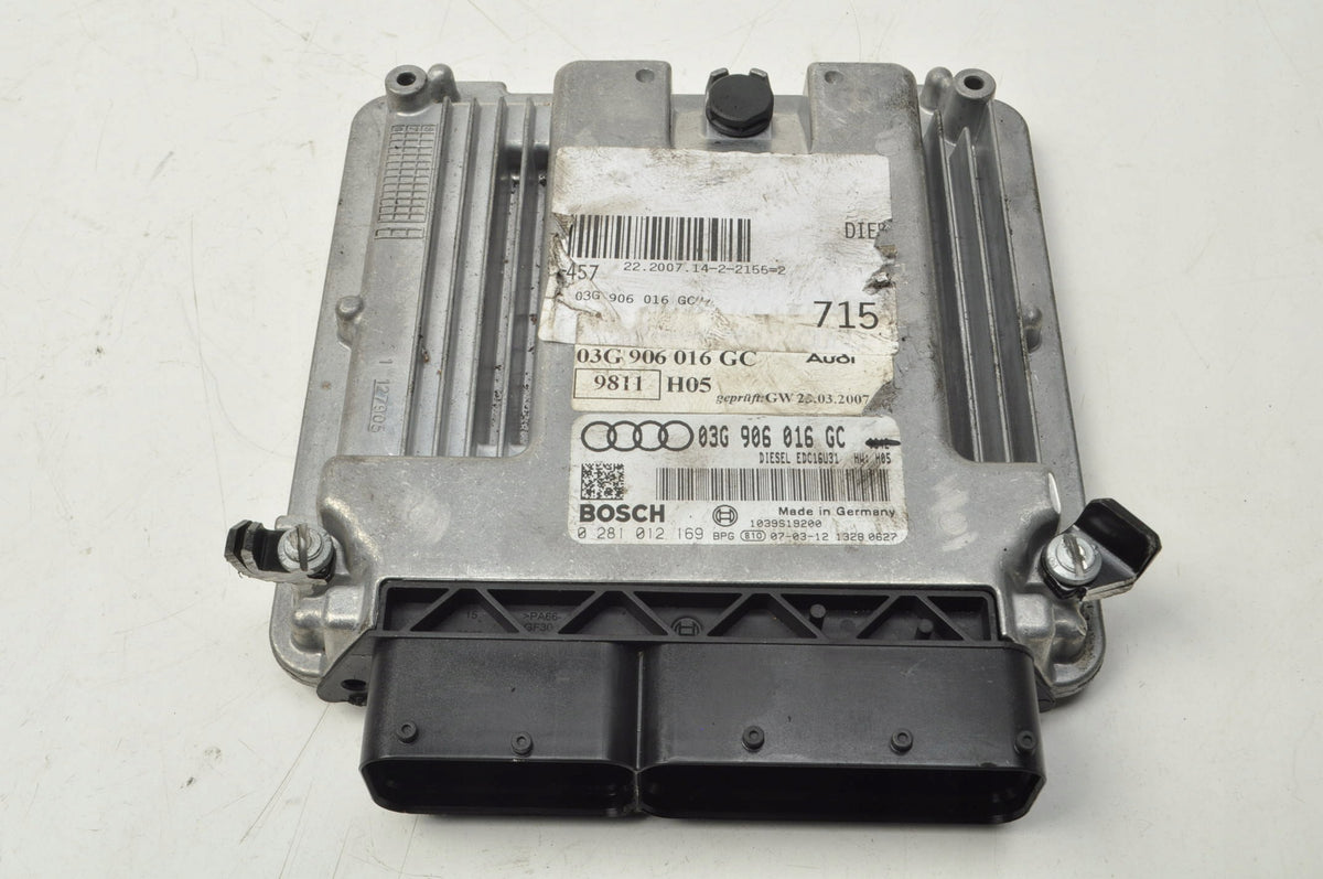 AUDI A6 C6 2.0 TDI 140KM COMPUTER ENGINE DRIVER 03G906016GC