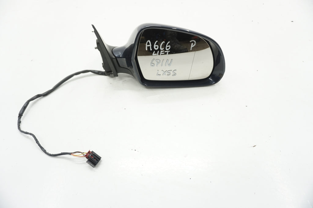 AUDI A6 C6 LIFT MIRROR RIGHT 6PIN LX5S ENGLISH