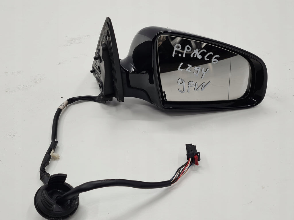 AUDI A6 C6 MIRROR RIGHT 9PIN LZ9Y ENGLISH